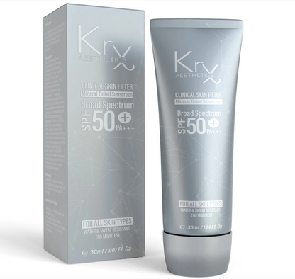 KrX Skin Filter Tinted Sunscreen SPF 50 PA+++