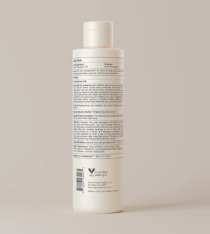 Acne Face and Body Wash (2.5% Benzoyl Peroxide)